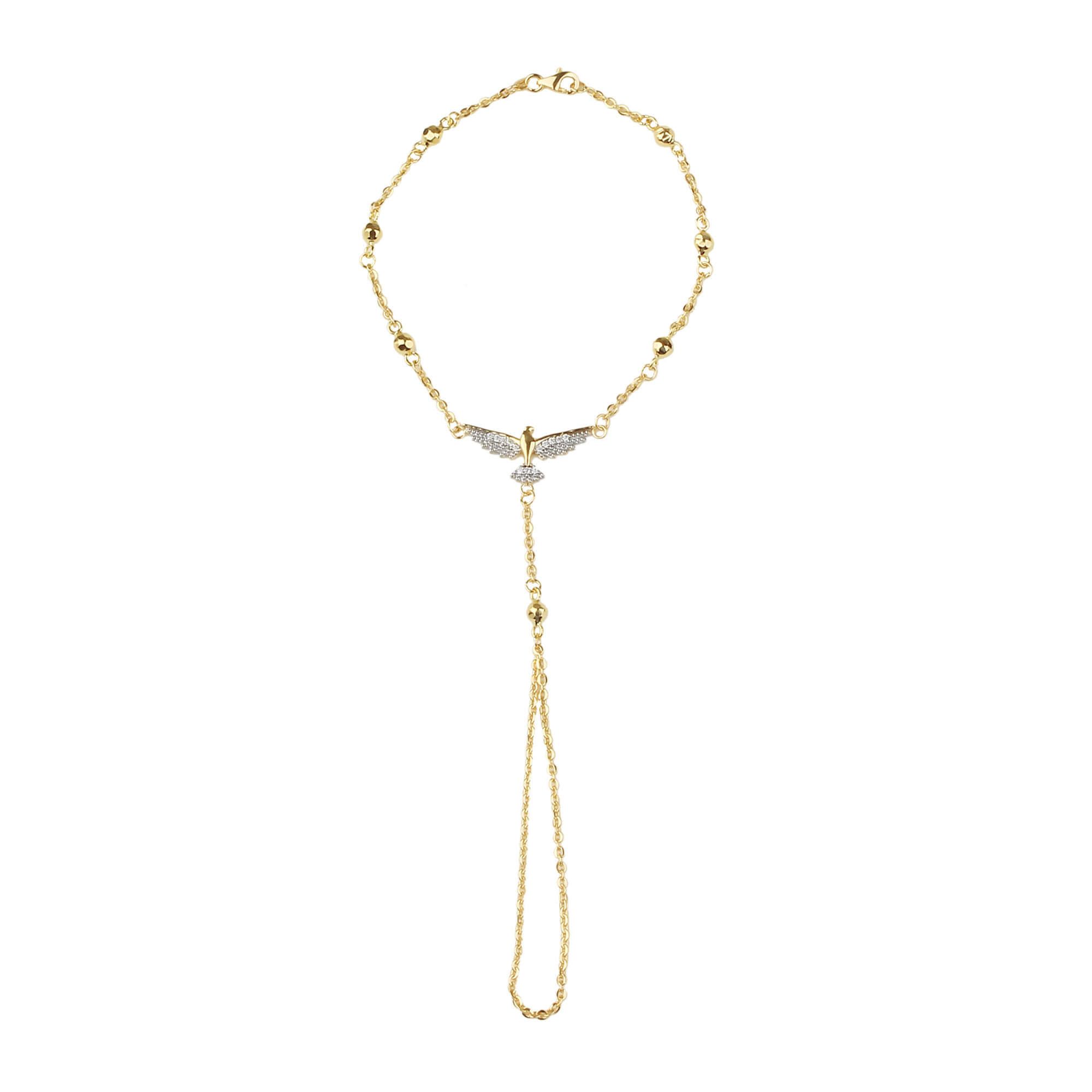 Pulseira Espírito Santo Moderno Ouro 18k