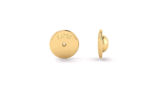 Tarraxa Sutiã Grande Par Ouro 18k