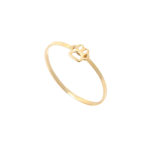Anel Patinha Vazada Falange Ouro 18k