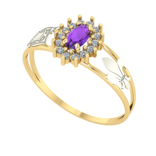 Anel Formatura Oval Grande Letras Ouro 18k