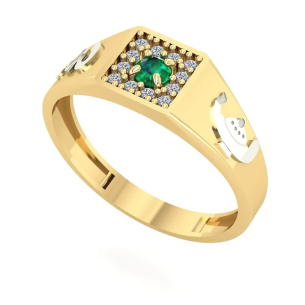 Anel Formatura Unissex Enfermagem Ouro 18k
