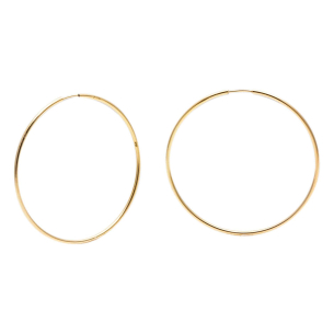 Brinco Argola Redondo 4,2cm Ouro 18k