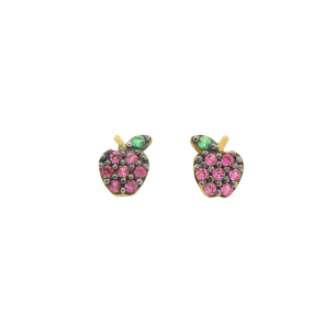 Brinco Baby Maçã Ouro 18k