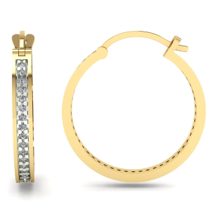 Brinco Argola Grande Ouro 18k