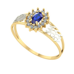 Anel Formatura Oval Grande Engenharia Elétrica Ouro 18k