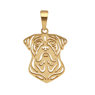 Pingente Pet Mastiff Ouro 18k
