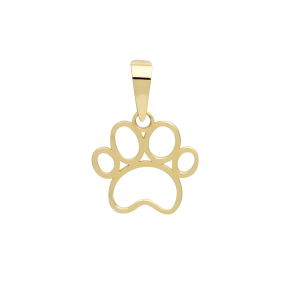 Pingente Patinha Vazada Ouro 18k
