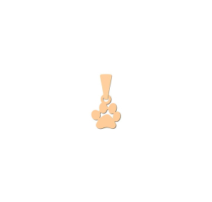 Pingente Patinha Lisa Ouro 18k