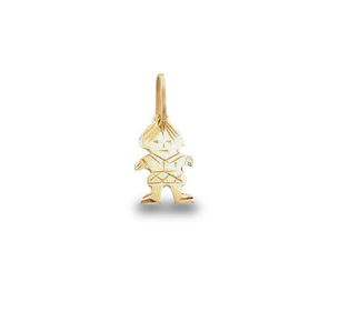 Pingente Menino Ouro 18k