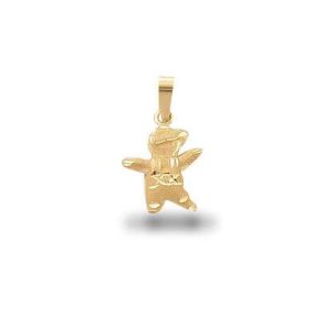 Pingente Menino Diamantado Mini Ouro 18k