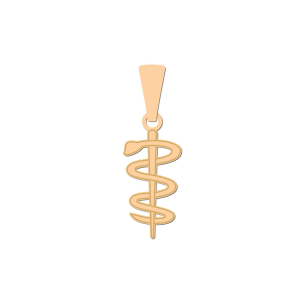 Pingente Profissão Odontologia Símbolo Ouro 18k