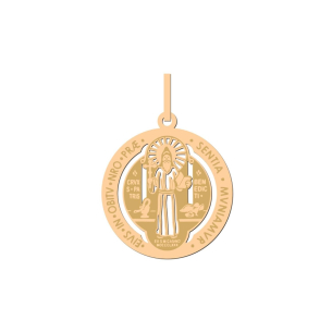 Pingente São Bento Ouro 18k