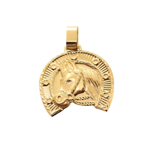 Pingente Ferradura Pequeno Ouro 18k