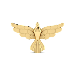 Pingente Espírito Santo Pequeno Ouro 18k
