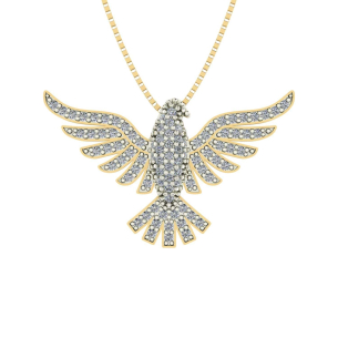 Pingente Espirito Santo Médio Ouro 18k