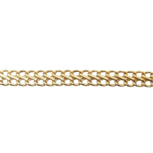 Corrente Lacraia Média Ouro 18k
