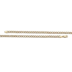 Corrente Malha Groumet Ouro 18k