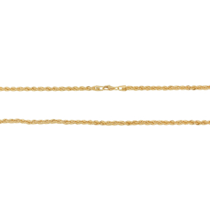 Corrente Cordão Baiano 50cm Ouro 18k