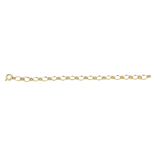 Pulseira Elo Simples e Duplo Ouro 18k