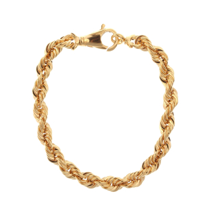 Pulseira Cordão Baiano Grosso Ouro 18k