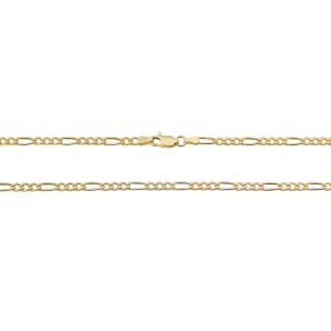 Corrente 3x1 2.8mm Ouro 18k