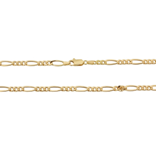 Corrente 3x1 3.9mm Ouro 18k