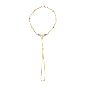 Pulseira Espírito Santo Moderno Ouro 18k