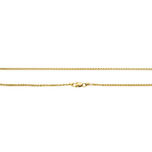 Corrente Malha Palmeira Fininha Ouro 18k