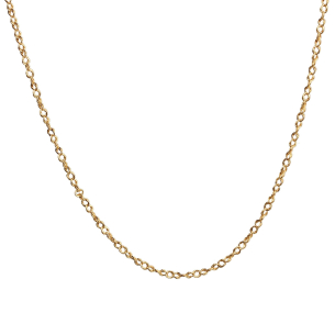 Corrente Malha Meia Corda Ouro 18k