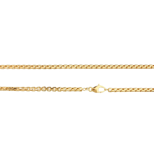 Corrente Milano 60cm Ouro 18k
