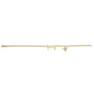 Pulseira Portuguesa Paz Ouro 18k